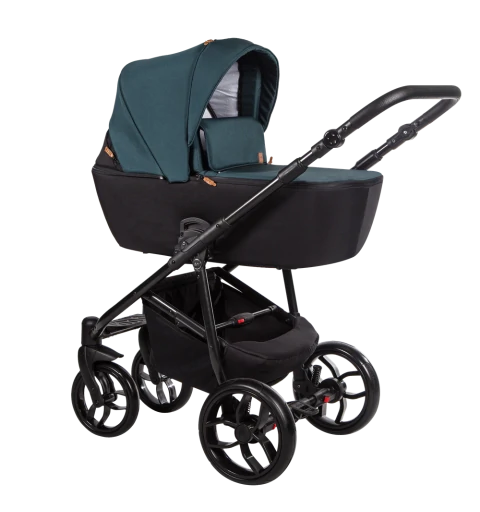 Baby Merc La Noche - wózek wielofunkcyjny, zestaw 2w1 z opcją 3w1 i 4w1 | LN/LN10/B