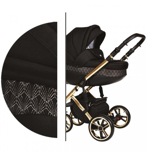 Baby Merc Faster Limited - wózek wielofunkcyjny, zestaw 2w1 z opcją 3w1 i 4w1 | L/143/ZE