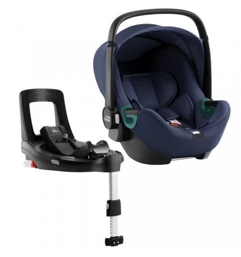 Britax-Römer Baby-Safe 3 i-Size - fotelik samochodowy 0-13 kg zestaw z bazą | Indigo Blue