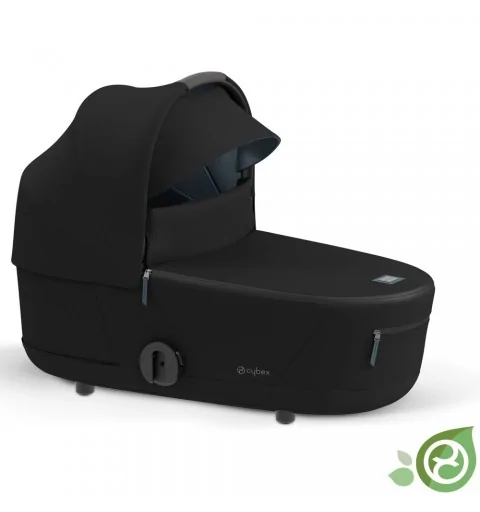 Cybex Carry Cot Lux - gondola do wózka Mios 3.0 | Eco Onyx Black