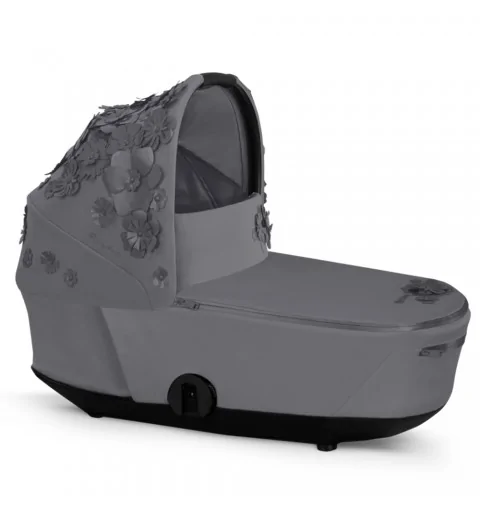 Cybex Carry Cot Lux - gondola do wózka Mios 3.0 | Simply Flowers Dream Gray