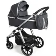 Baby Design Bueno New  - wózek wielofunkcyjny, zestaw 2w1 z opcją 3w1 i 4w1 | 217 Graphite