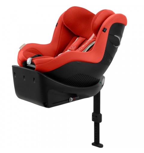 Cybex Sirona Gi i-Size - obrotowy fotelik samochodowy 0-20 kg | PLUS Hibiscus Red