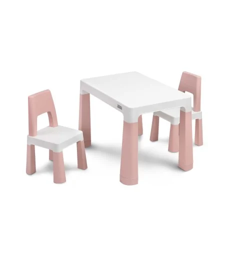 Toyz Monti -  Stolik dziecięcy z 2 krzesłami | Pink